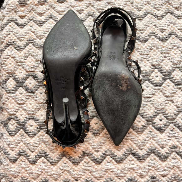 Valentino Patent Rockstud Caged Pumps - Picture 6 of 15